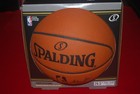Brand New Nba Spalding Official Game Leather Basketball Discontinued Adam Silver