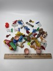 Lot Vtg Plastic Miniature Figures Toys Animals Farm Christmas Cracker Jack