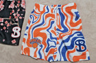 3 Lot Bktsqd Youth Mesh Shorts Size Youth 2 Size L   1 Size M Knicks Floral