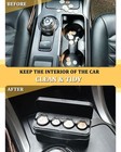 Larger Capacity Coin Holder For Car  Compact Portable Change Coin Organizer