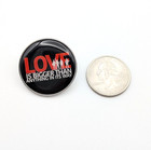 U2  love Is Bigger Than Anything In Its Way  Heavy Metal Enamel Lapel Brooch Pin