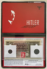 World War Ii Certified Two German Coins 1 10 Rp   20 Reichsmark Bill   Stamp 