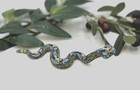 Fimo Rattlesnake By Jon Stuart Anderson  One Of A Kind  - In Stock 