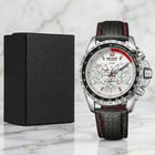 Waterproof Durable Megir Men s Stainless Steel Analog Sports Quartz Wrist Watch