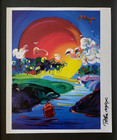 Peter Max   Beautiful     Signed Print    New Frame