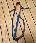 Antares Leather Elasticized Breastplate  size  3  - Msrp  349 