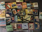 15 Antique   Vintage Unstruck Matchbooks     No Moderns     Worldwide Assortment