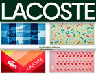 Bn Lacoste Cotton Beach bath swim Towel 36  X 72 