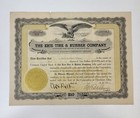 The Erie Tire   Rubber Company Cleveland  Ohio 4 Shares Common Stock Certificate