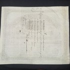 Plymouth Rock Mining Co  Stock Certificate  50 Shares     Boston 1880  Cancelled
