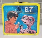 E t 1982 Vintage Metal Lunch Box W  Thermos New With Tags