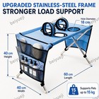 Pet Grooming Bath Table Foldable Breathable Mesh Hammock Washing Stand Dogs Cats