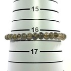 5mm Labradorite Gemstone Stretch Bracelet