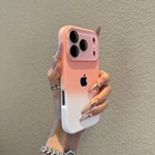 Easy To Install Dustproof Shell Gradient Full-cover Lens Film Case For Iphone 16