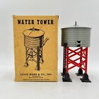 Vintage Louis Marx No 065 Water Tower With Original Box O-gauge - Missing Spout