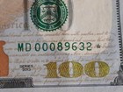  100 Dollar Bill     star Note     2013 Series Very Low Serial Number  rare  Look   
