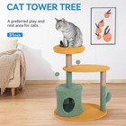 Cat Tree Tower  31 Inch Cat Tree With Scratching Posts