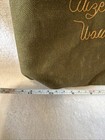 Vintage Money Bag Citizen State Bank Wausau Wisconsin Talon Zip With Keys