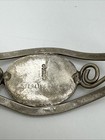 Mexico Sterling Silver Mother Of Pearl Sailboat Cuff Bracelet