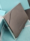 Tiffany   Co  Sterling Silver 92 X 55 Mm Business Card Case W box