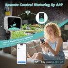 Smart Wifi Water Timer For Garden Hose  1 Zone Brass Sprinkler Timer With App   