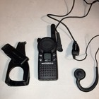 Motorola Cls1410 4 Channel Uhf Two-way Radio W  Earpiece Microphone Waist Clip