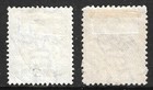 Jamaica Scott 13  14  Used Issued 1872-75 Victoria