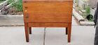 Antique Solid Tiger Oak Library Bureau Sole Makers 8 Drawer Desk