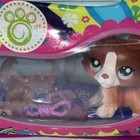 Hasbro Lps Littlest Pet Shop On The Go Collie Dog Authentic  1542 Vintage 2009