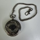 Harley Davidson Franklin Mint Pocket Watch Collector Series - New Battery  Works
