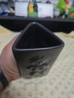 A Rare Totem Pottery Tiki Mug Port Orchard Wash Matte Black Triangle Nude Lady
