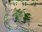 Vintage Green Lace Christmas Kitchen Apron