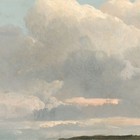 Antique Cloud Study Landscape Painting Giclee Print On Fine Art Paper