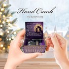 Mom To Daughter Music Box For Girls Gifts From Dad mom-to The Moon And Back Musi