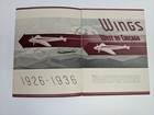 1936 Northwest Airlines Wings West Of Chicago 10th Anniversary Booklet Art Deco
