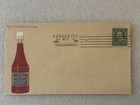 1899 Curtice Brothers Blue Label Ketchup Embossed Advertising Cover New York