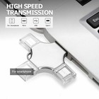 2t4in1 Usb 3 0 Flash Drive Memory Photo Storage Stick Disk For Samsung Iphone Pc