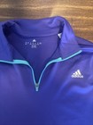 Women   s Adidas Pullover Jacket Xl  Purple   Teal Lnc