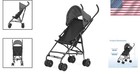 Aero Travel Umbrella Stroller     Lightweight  Quick Fold  3-point Safety  Black