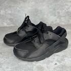 Nike Huarache Run  triple Black  Shoes Kids 654275-016