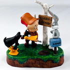 Tis The Season Looney Tunes Hallmark Magic 2008 Ornament Bugs Daffy Elmerw sound