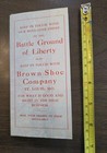Wwi Battleground Of Liberty Folding Map Rand Mcnally 1914 Brown Shoe Co St Louis