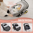 Car Seat Cover Baby Winter Infant Carseat Canopy For Boy Girl Newborn