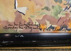 Vintage German Watercolor Painting Eistalbr  cke Bridge Munich Gallery Frame   