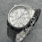 Bulova Marine Star White Dial Stainless Steel Men s Quartz Watch 43mm 96b255