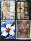 4 Vintage 2010 Tattoo Flash Living Flash  in The Skin  Lot Issues 99 101 125 126