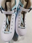 Rolling Bunny Women   s Inline Skates White mint  Size 8 Free Ship