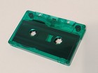 75x Blank Audio Cassette Tapes Transparent Green Emerald C92 90 Minutes - New
