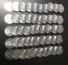 2008 Peru 1 Centimo Coin Lot Of 50 Unc Coins Km 303 4a