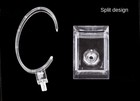 Wholesale Transparent Watch Display Rack C-ring Transparent Bracket Counter